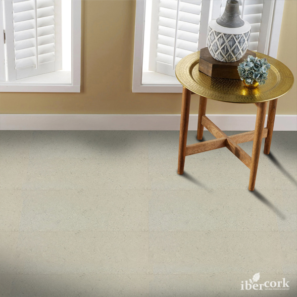 Пробковый замковый паркет EasyCork Амадора бланко